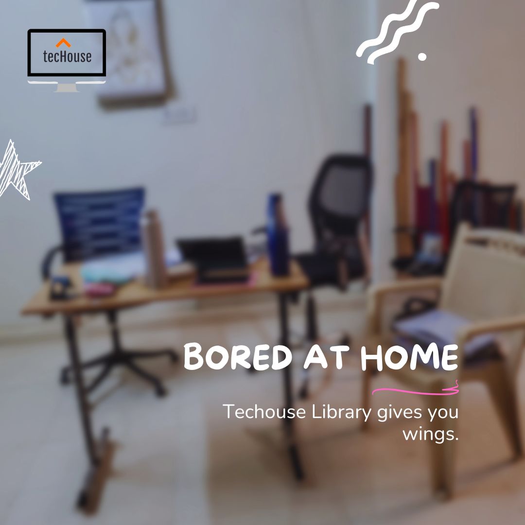 bored at home come to library