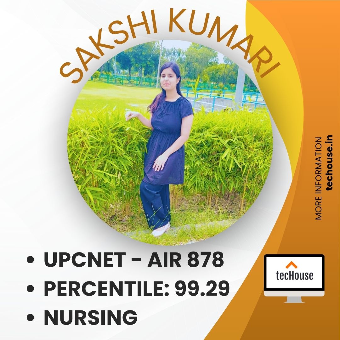 Sakshi Kumari Cracks CNET with AIR 878 & 99.29 Percentile