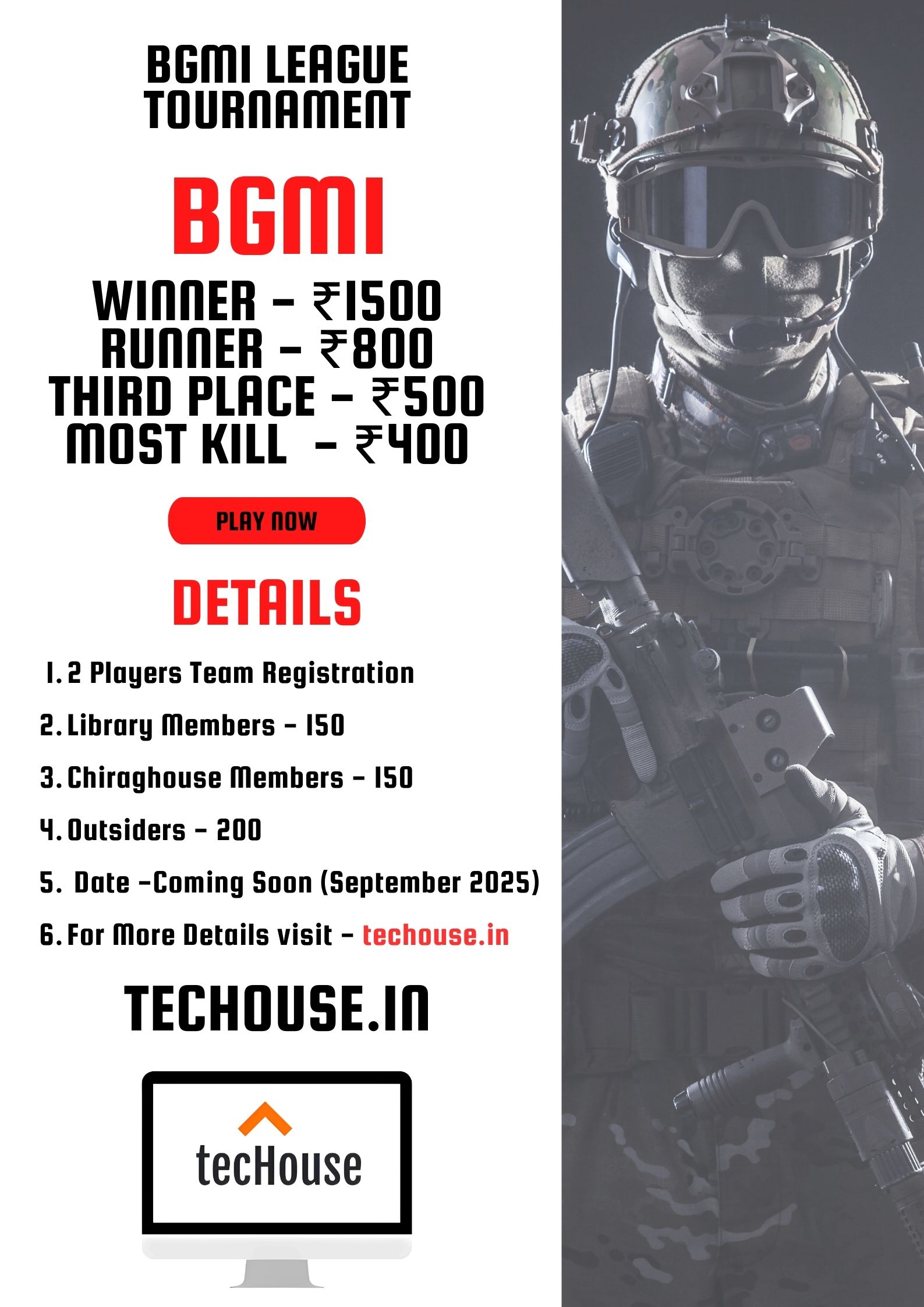 BGMI Tournament by Techouse