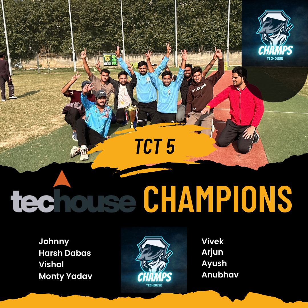 TCT 5 (Techouse Circket Tournament 27th Nov 2025) 1