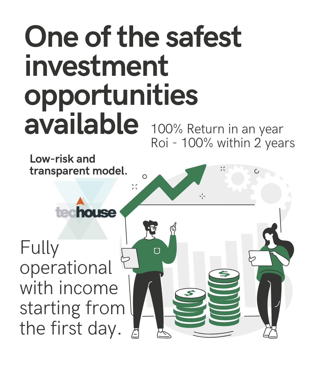 Income starting from the first day